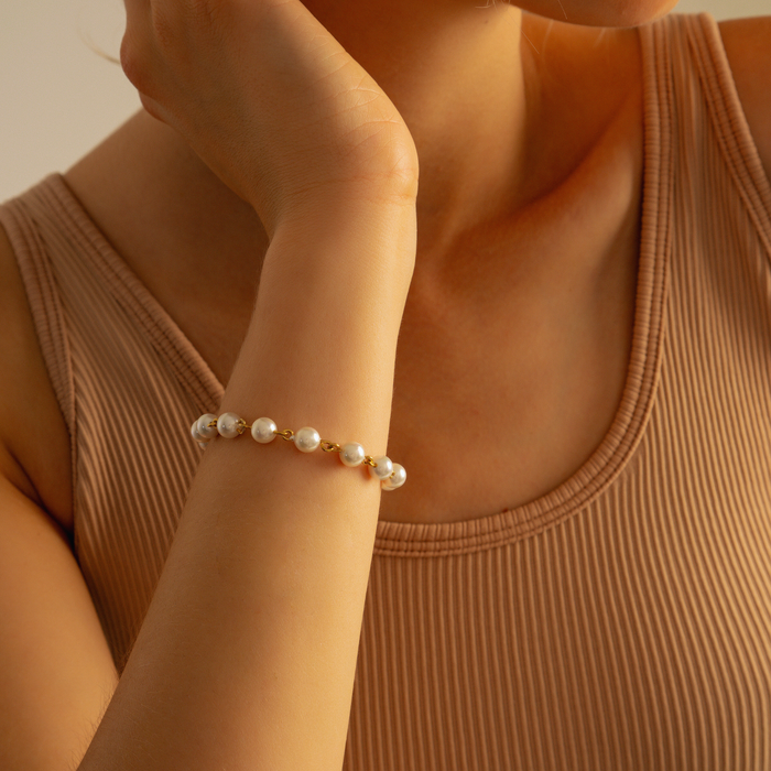 925 Silver Pearl Bracelet – Elegant Jewellery for Weddings & Special Occasions