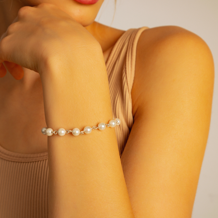 925 Silver Pearl Bracelet – Elegant Jewellery for Weddings & Special Occasions