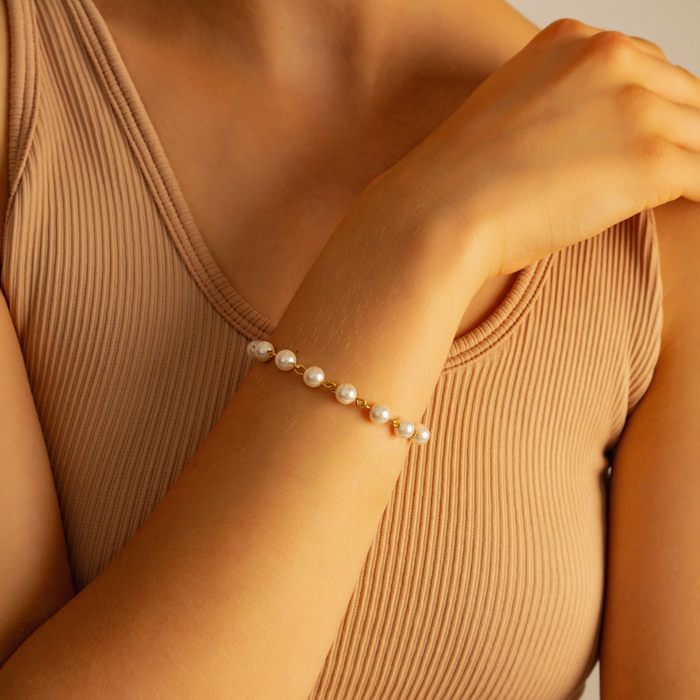 925 Silver Pearl Bracelet – Elegant Jewellery for Weddings & Special Occasions